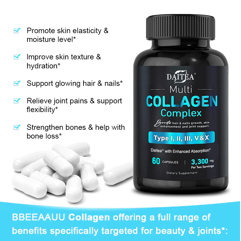 Multi Collagen Complex Capsule - Digestive Enzyme Blend บทวิจารณ์และราคา