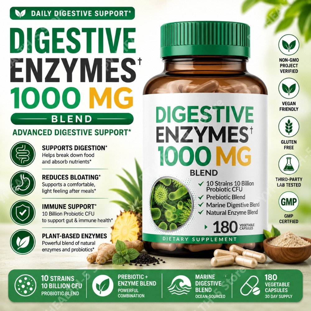 Digestive Enzyme Supplement 18 - Digestive Enzyme Blend บทวิจารณ์และราคา