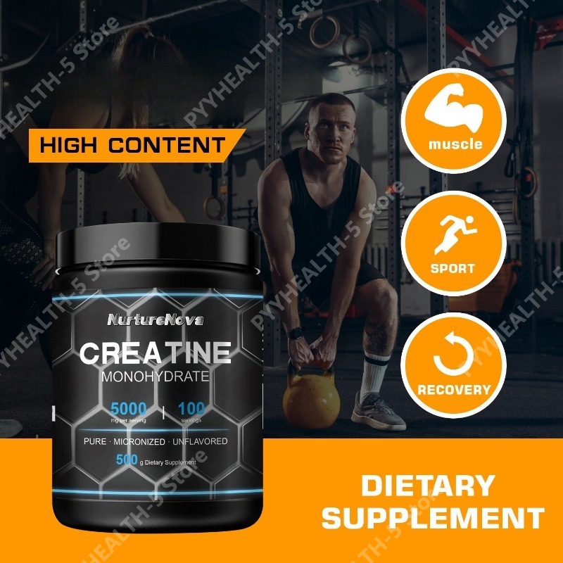 Creatine Monohydrate Powder 50 - Pre Workout Supplement บทวิจารณ์และราคา