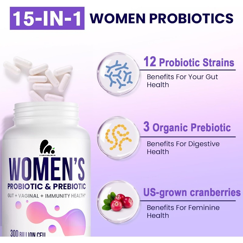 Female vaginal probiotics -300 - Probiotic 60 Billion บทวิจารณ์และราคา