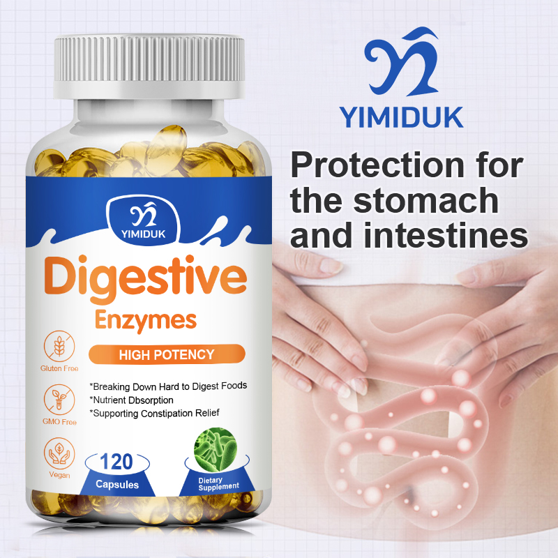 Organic Digestive Enzymes Caps - Digestive Enzyme Blend บทวิจารณ์และราคา
