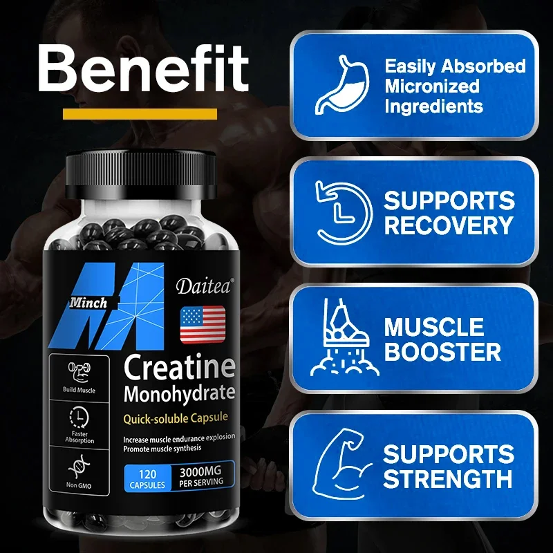 Daitea Creatine 3000 mg Monohy - Pre Workout Supplement บทวิจารณ์และราคา