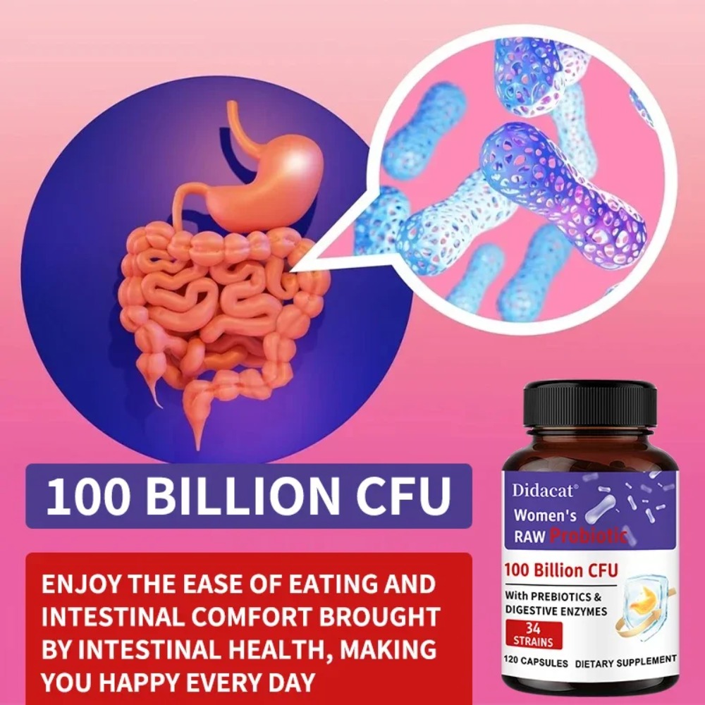 Women's Raw Probiotics 100 Bil - Probiotic 60 Billion บทวิจารณ์และราคา