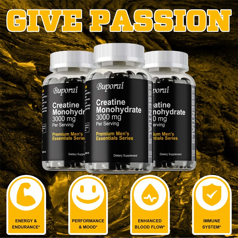 Creatine Monohydrate Capsules  - Pre Workout Supplement บทวิจารณ์และราคา
