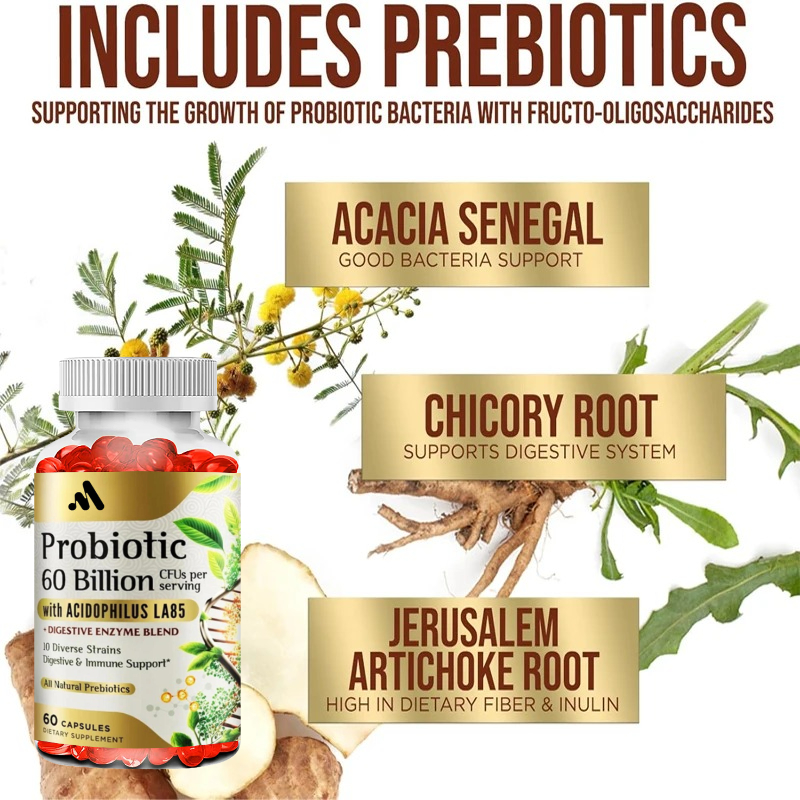 Each Serving Contains 60 Billi - Probiotic 60 Billion บทวิจารณ์และราคา