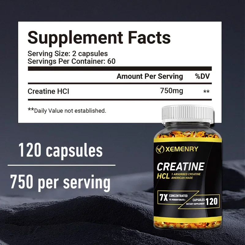 Creatine HCl Capsules - Pre-wo - Pre Workout Supplement บทวิจารณ์และราคา