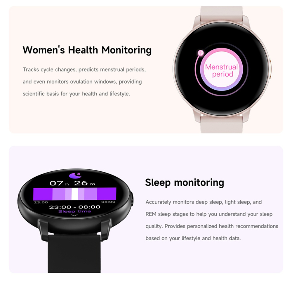 BT Call Smart Watch Women Spor - Nutrition Gym บทวิจารณ์และราคา