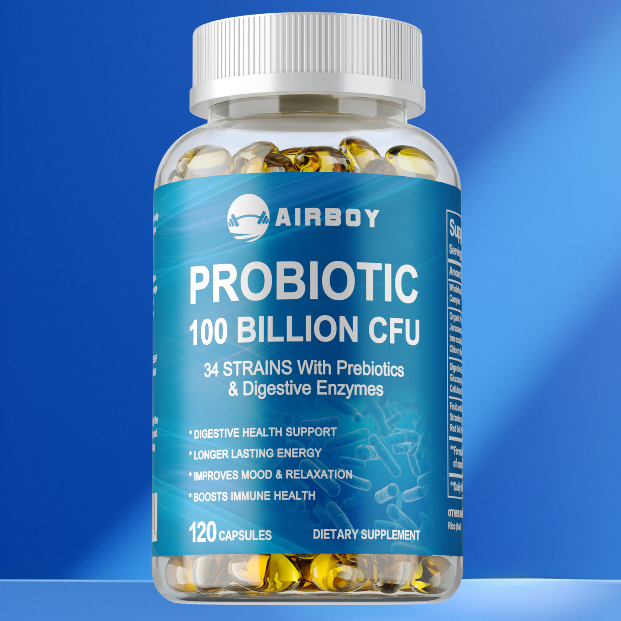 Probiotics 100 Billion CFU - I - Probiotic 60 Billion บทวิจารณ์และราคา