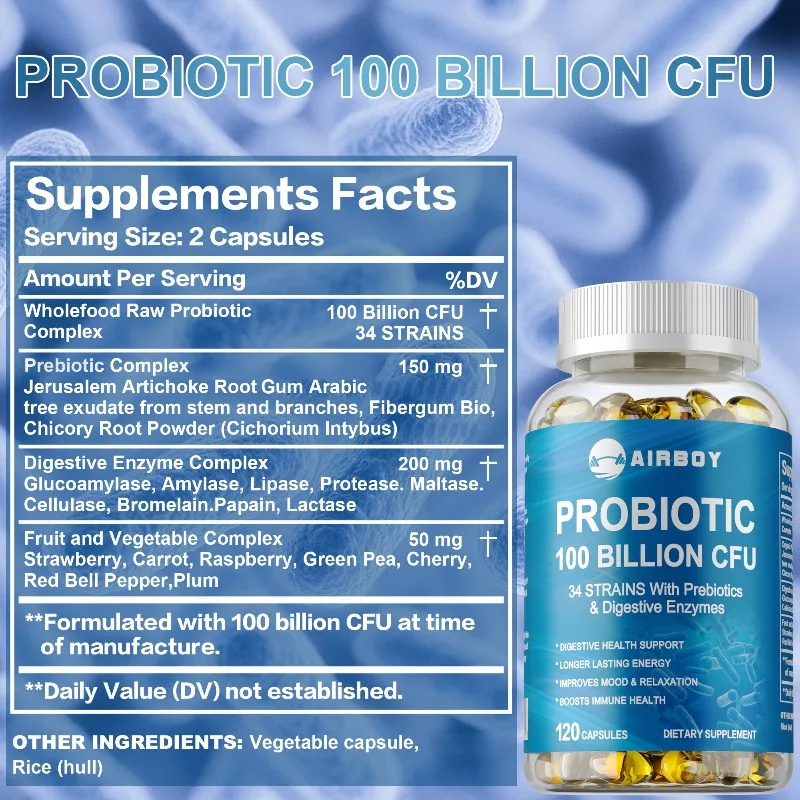 Probiotics 100 Billion CFU - I - Probiotic 60 Billion บทวิจารณ์และราคา