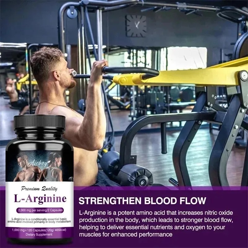 Men's L Arginine Capsules Supp - Pre Workout Supplement บทวิจารณ์และราคา