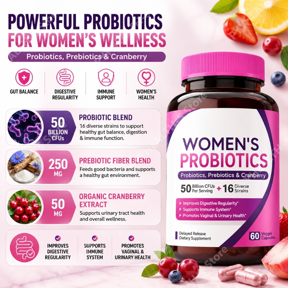 Women Probiotic 50 Billion CFU - Probiotic 60 Billion บทวิจารณ์และราคา