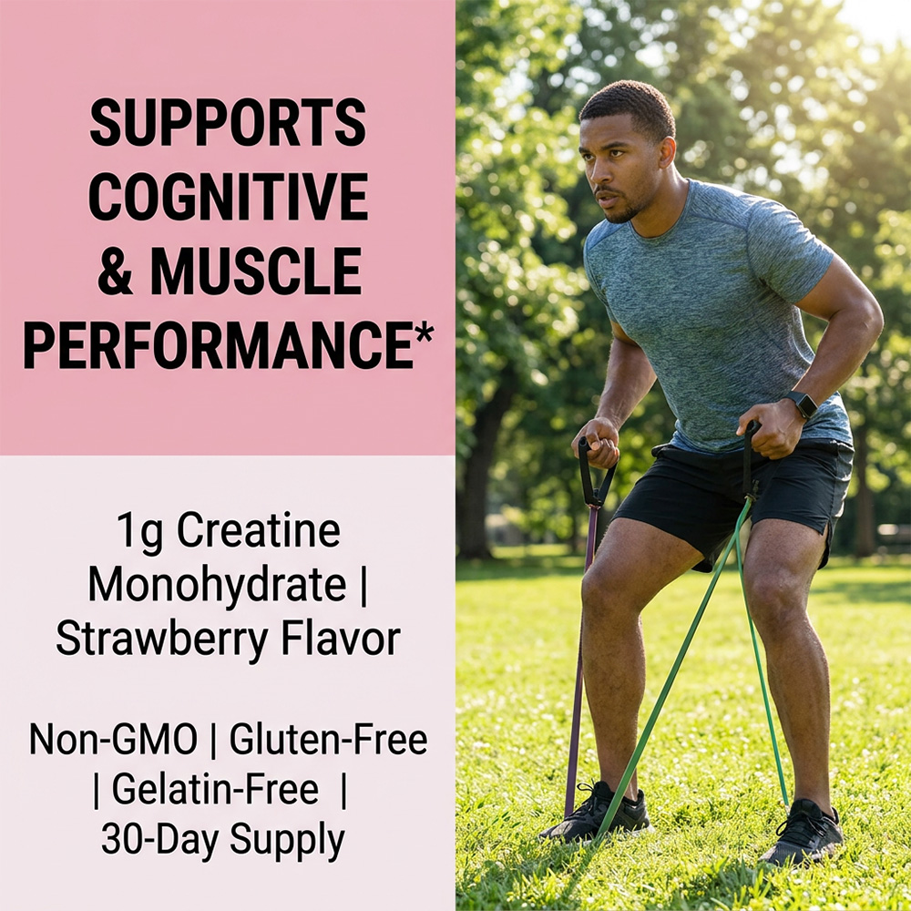 Creatine Gummies, Pre & Post W - Pre Workout Supplement บทวิจารณ์และราคา