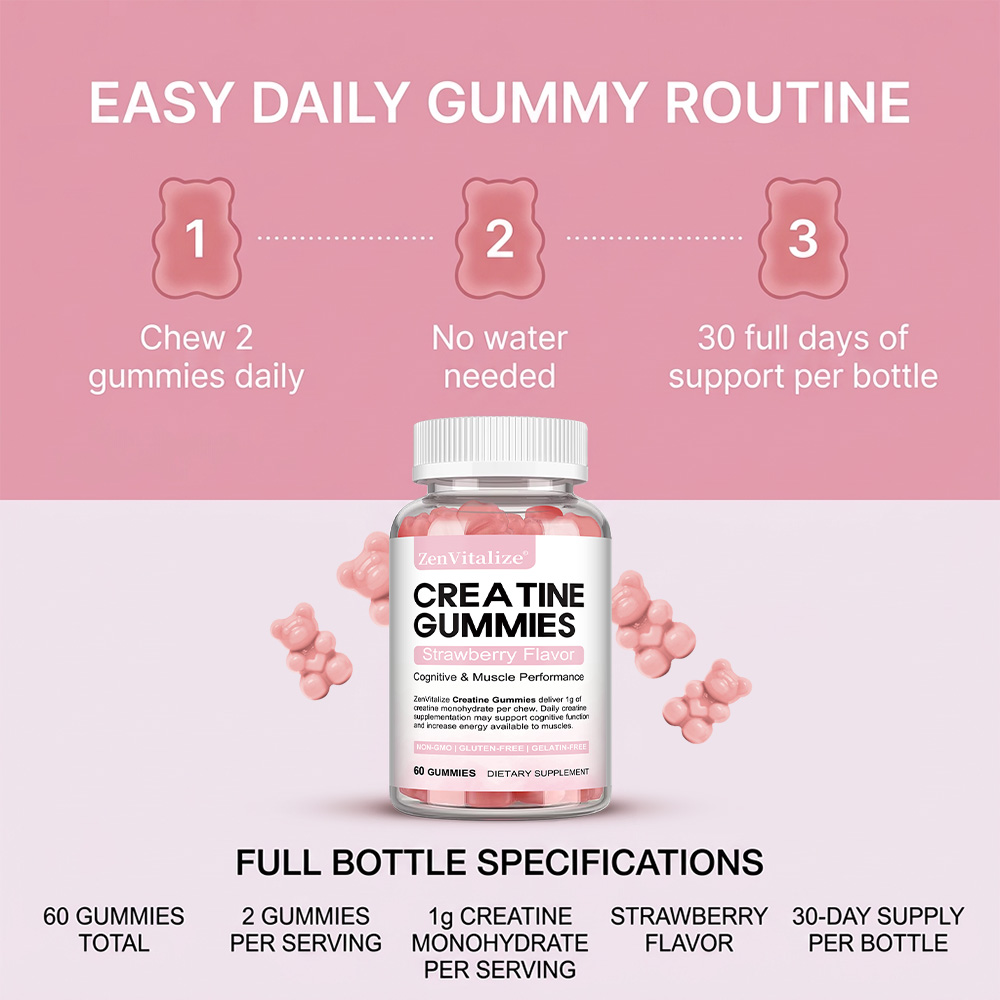 Creatine Gummies, Pre & Post W - Pre Workout Supplement บทวิจารณ์และราคา
