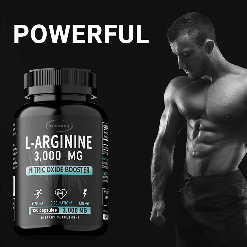 L-Arginine Capsules Supplement - Pre Workout Supplement บทวิจารณ์และราคา