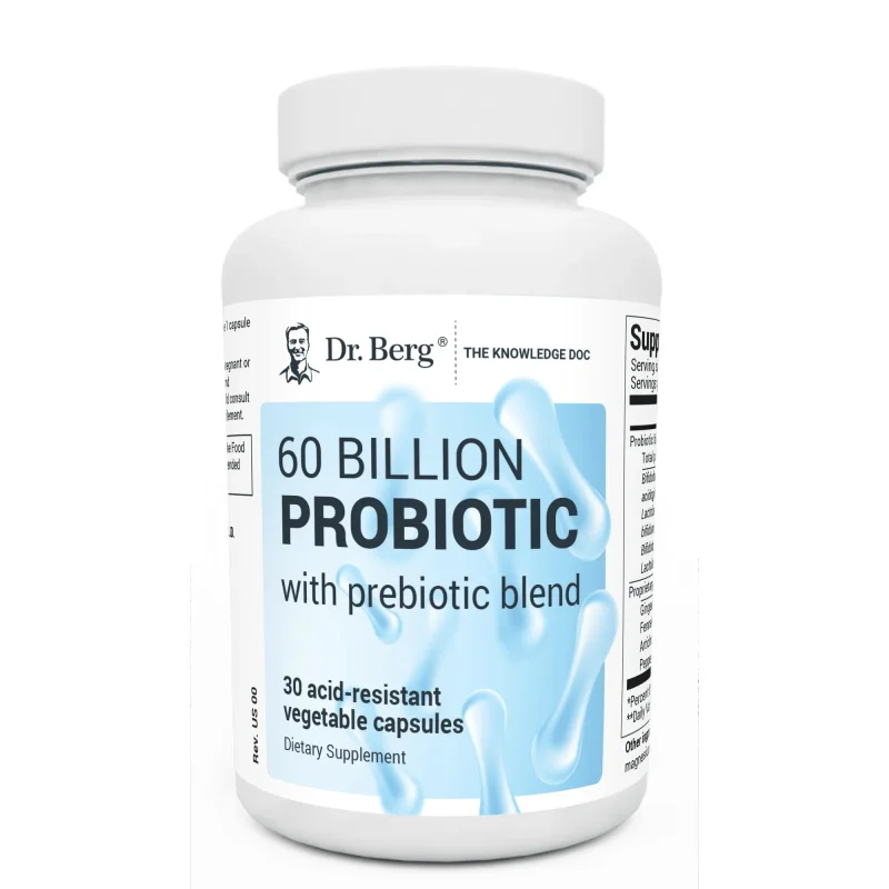 Dr. Berg 60 Billion 10 Strains - Probiotic 60 Billion บทวิจารณ์และราคา