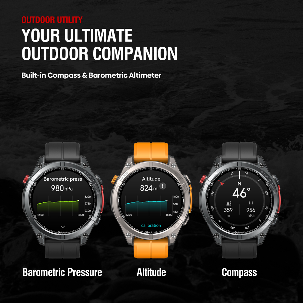 NEW Zeblaze Stratos 4 GPS Smar - Nutrition Gym บทวิจารณ์และราคา