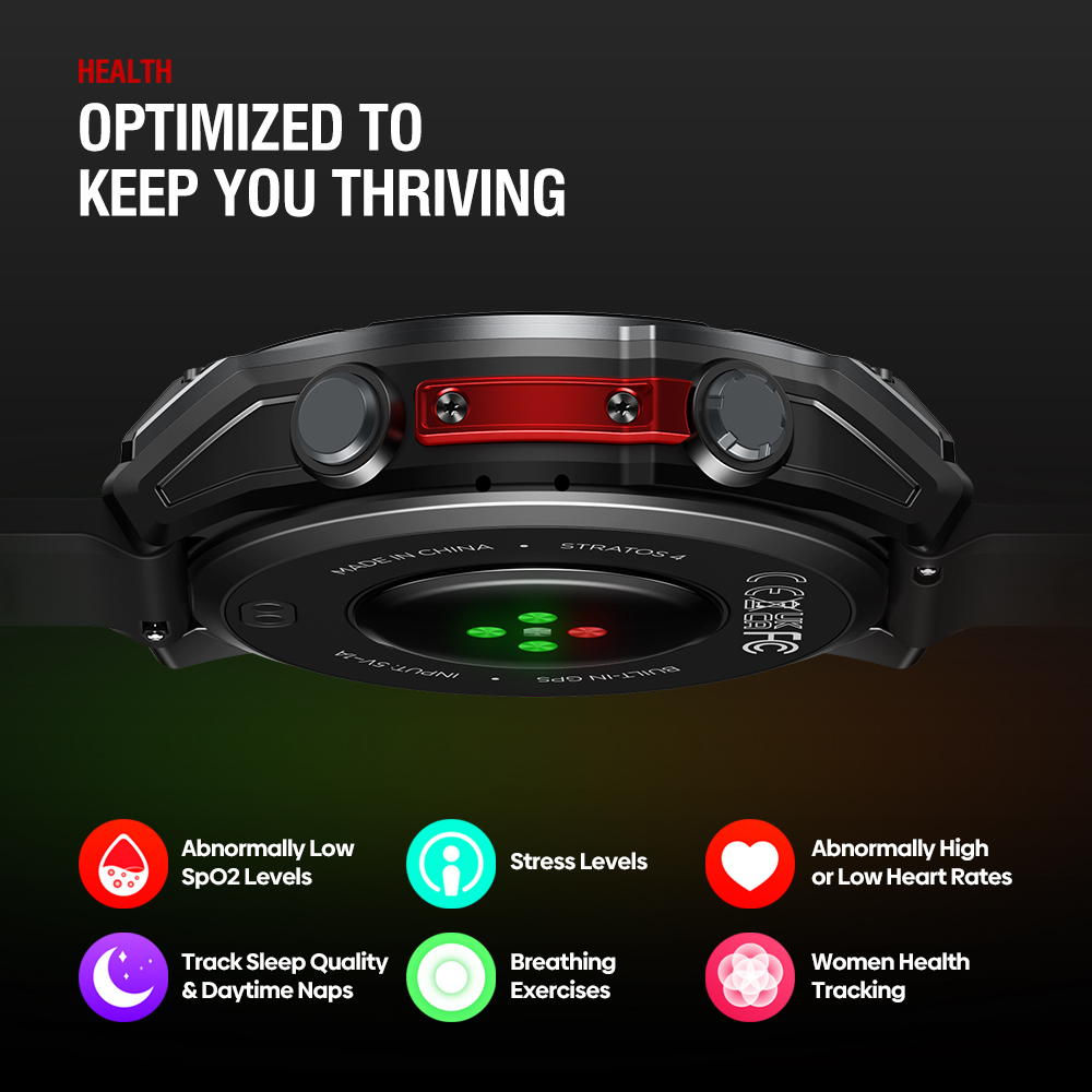 NEW Zeblaze Stratos 4 GPS Smar - Nutrition Gym บทวิจารณ์และราคา