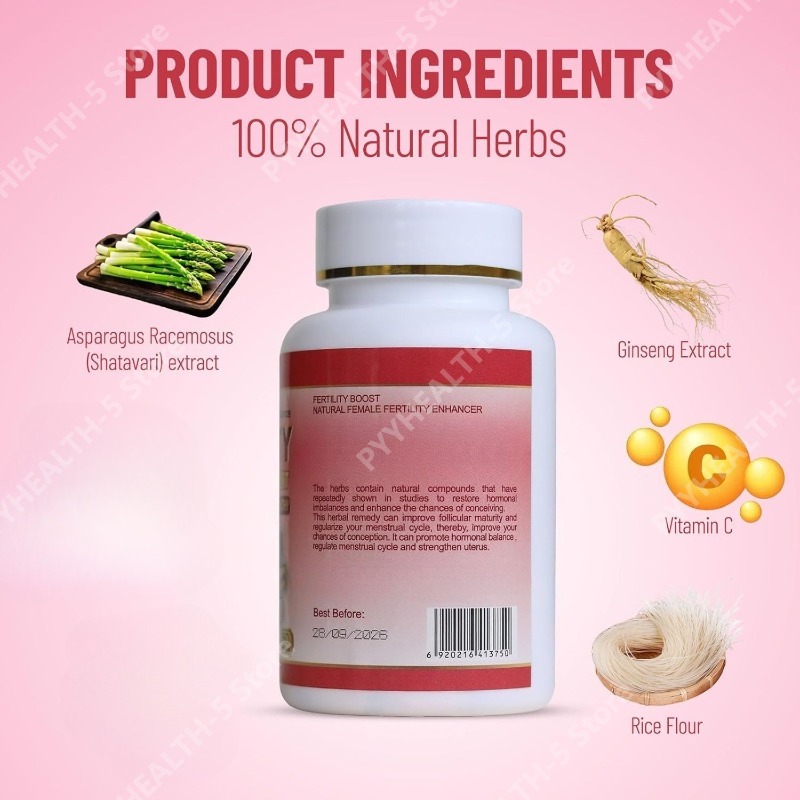 Fertility Tablets for Women, F - Pre Workout Supplement บทวิจารณ์และราคา