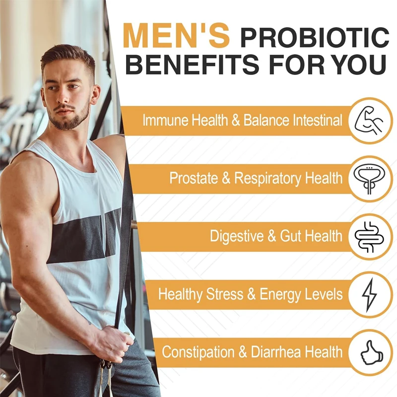 Men's probiotics, 500 billion  - Probiotic 60 Billion บทวิจารณ์และราคา