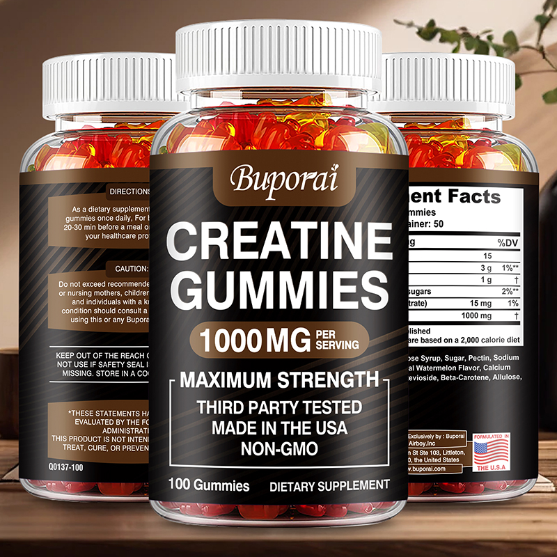 Creatine Monohydrate Gummies - - Pre Workout Supplement บทวิจารณ์และราคา