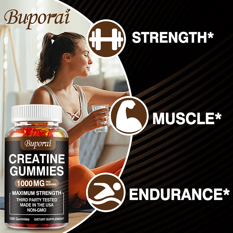 Creatine Monohydrate Gummies - - Pre Workout Supplement บทวิจารณ์และราคา