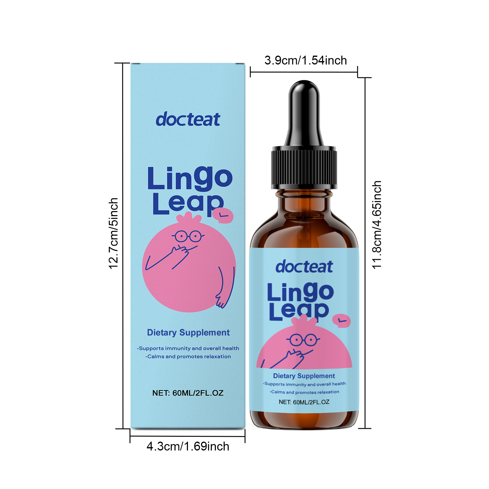 DOCTEAT Body Health Drops Impr - Nutrition Gym บทวิจารณ์และราคา