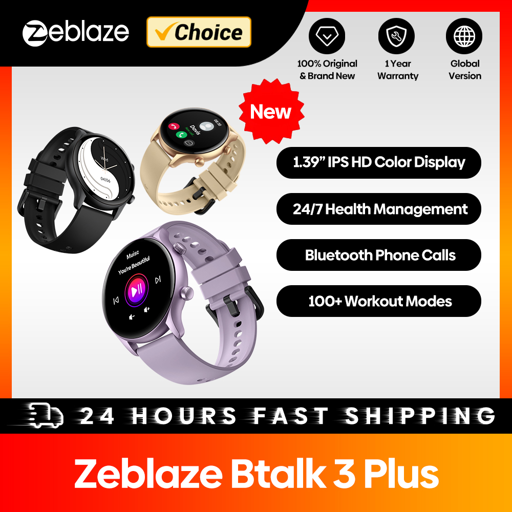New Zeblaze Btalk 3 Plus Voice - Nutrition Gym บทวิจารณ์และราคา