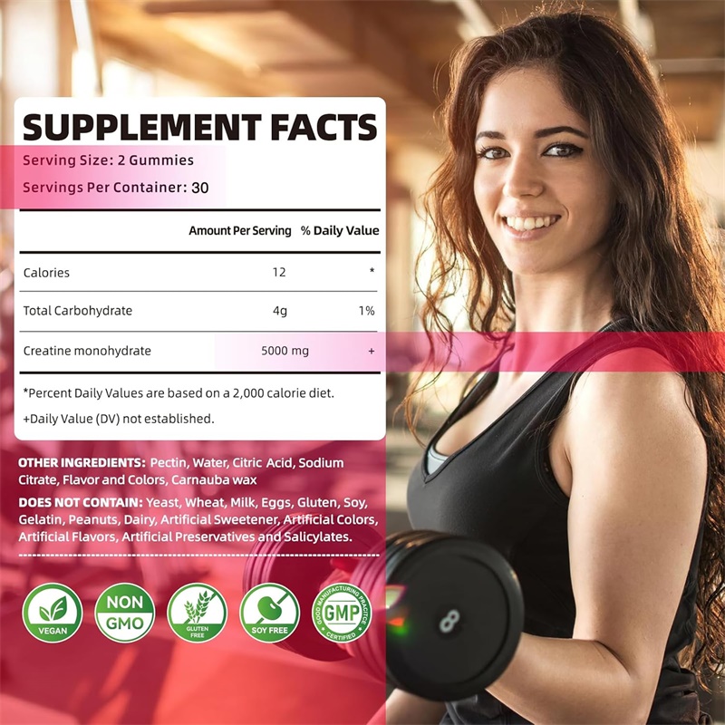 Creatine Monohydrate Gummies f - Pre Workout Supplement บทวิจารณ์และราคา