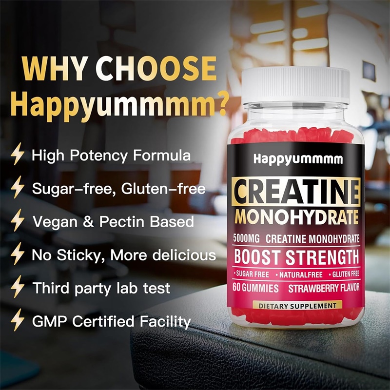 Creatine Monohydrate Gummies f - Pre Workout Supplement บทวิจารณ์และราคา