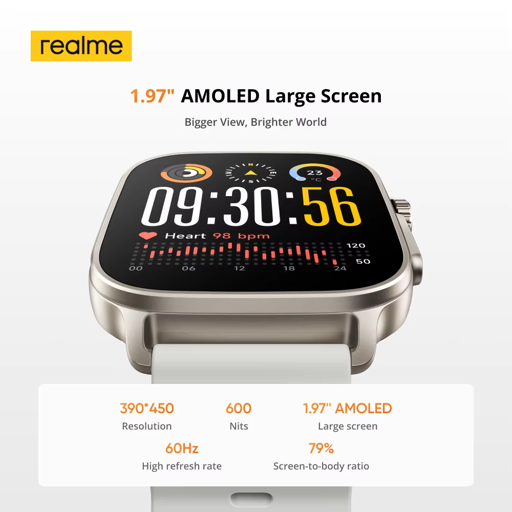 Global Version realme watch 5  - Nutrition Gym บทวิจารณ์และราคา