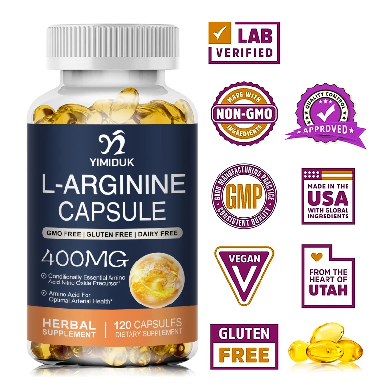 L-Arginine Capsules Nitric Oxi - Pre Workout Supplement บทวิจารณ์และราคา