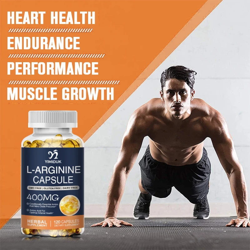L-Arginine Capsules Nitric Oxi - Pre Workout Supplement บทวิจารณ์และราคา