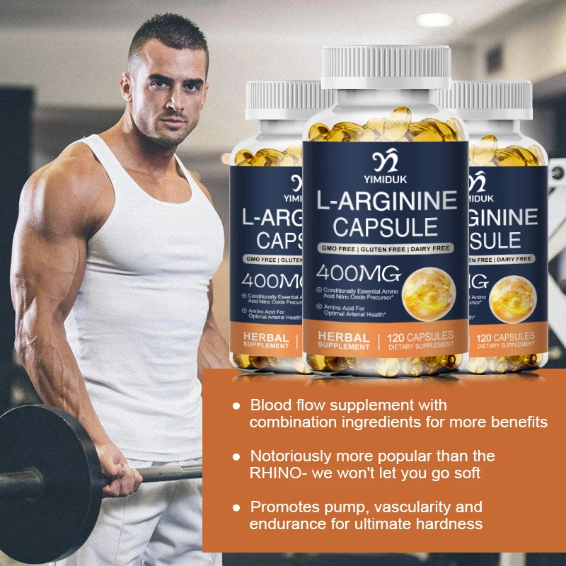 L-Arginine Capsules Nitric Oxi - Pre Workout Supplement บทวิจารณ์และราคา