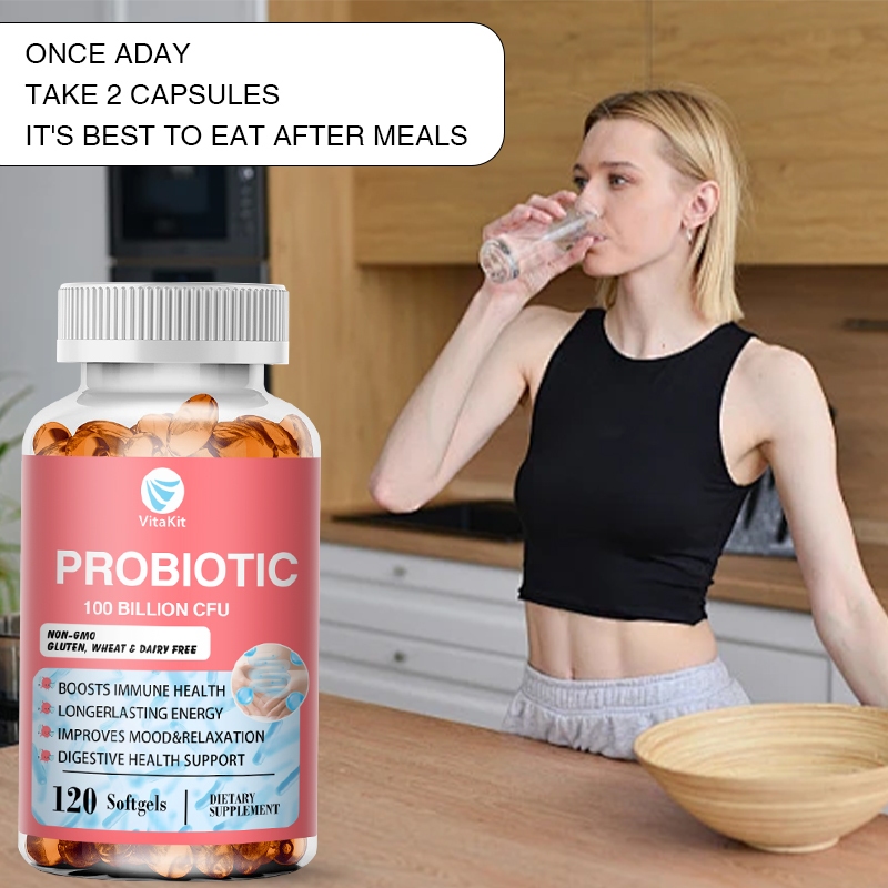 Probiotics Capsules Organic Su - Probiotic 60 Billion บทวิจารณ์และราคา