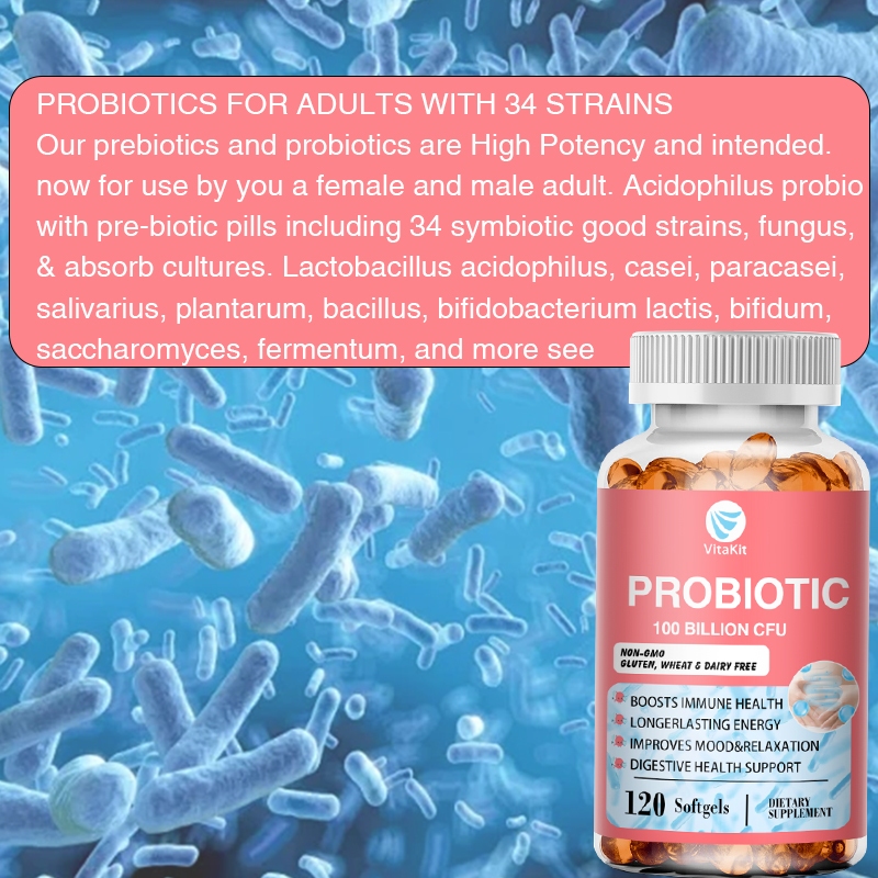 Probiotics Capsules Organic Su - Probiotic 60 Billion บทวิจารณ์และราคา