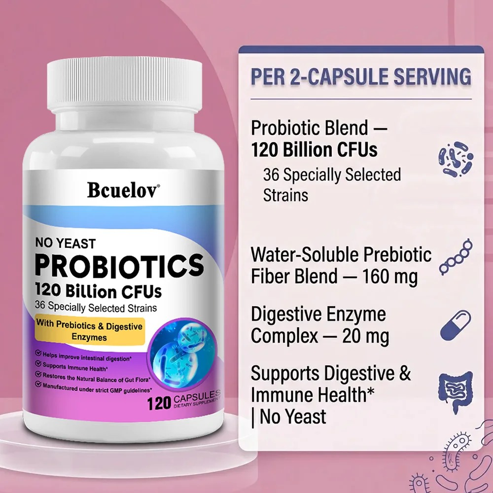 Organic Enzymes Probiotic Caps - Probiotic 60 Billion บทวิจารณ์และราคา