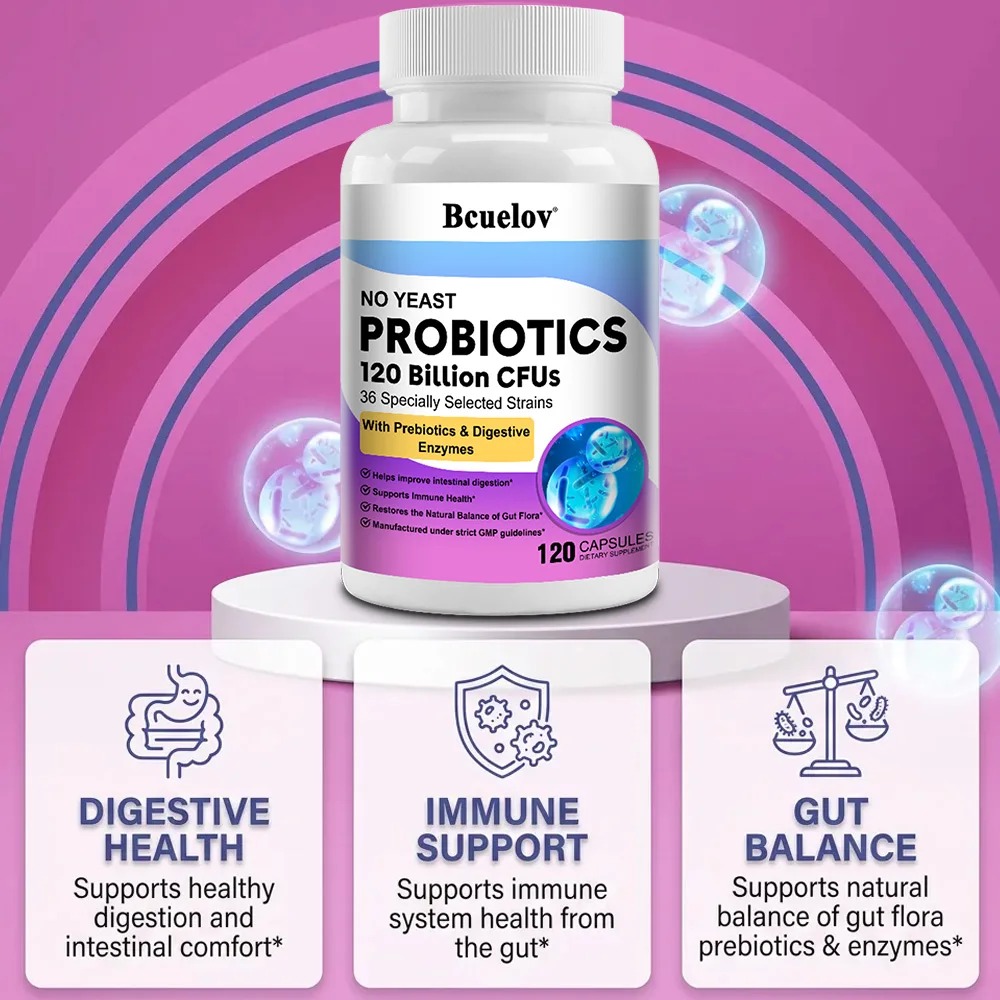 Organic Enzymes Probiotic Caps - Probiotic 60 Billion บทวิจารณ์และราคา