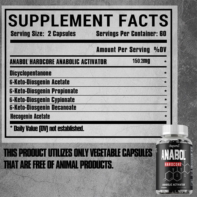 Anabol Supplement - Enhances E - Pre Workout Supplement บทวิจารณ์และราคา