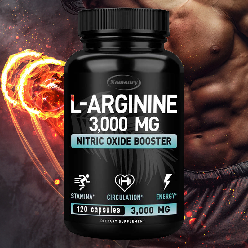 L-Arginine 3000mg - for Energy - Pre Workout Supplement บทวิจารณ์และราคา