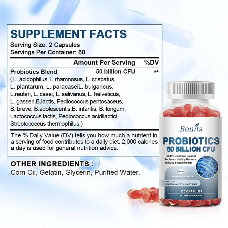 50 Billion Probiotic Capsules  - Probiotic 60 Billion บทวิจารณ์และราคา
